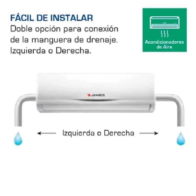 Aire acondicionado James Inverter 24000 BTU AAM-24 AU-INV
