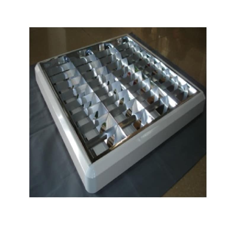 Artefacto Iluminación exterior doble parabólico 4x20 p/LED