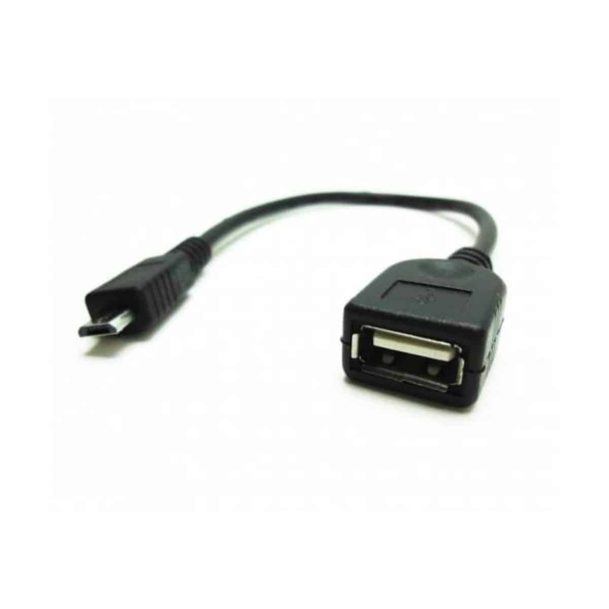 Cable adaptador otg para tablets Xtreme Cable adaptador otg para tablets Xtreme