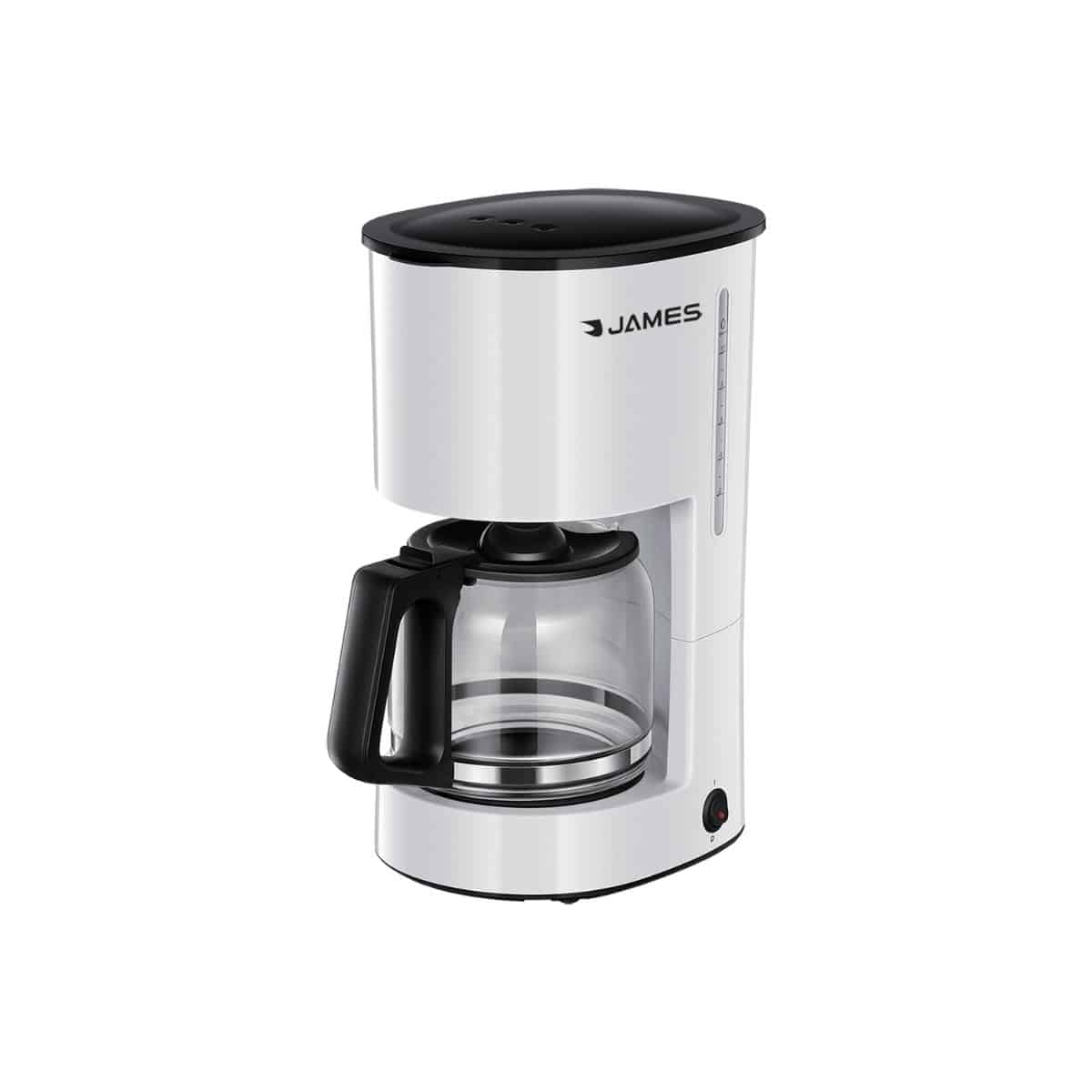Cafetera James de Filtro Blanca 10 Tazas 1,25 Litros CFJ