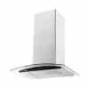Campana Chimenea Extractora James Cocina Curva 90 Inoxidable