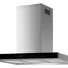 Campana Chimenea Extractora James Cocina Plana Isla 90 Inox