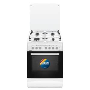 Cocina Combinada 4 Hornallas Blanca 60x60 - Origen Europa