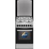 Cocina Combinada 4 Hornallas Inox Termocupla - Origen Europa
