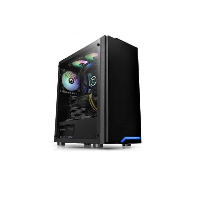 Gabinete Gamer Thermaltake H100 Gaming Lateral Vidrio Gabinete Gamer Thermaltake H100 Gaming Lateral Vidrio