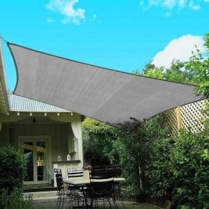Malla Toldo Vela Alta Calidad 8 x 16 metros Uv 98% Gris
