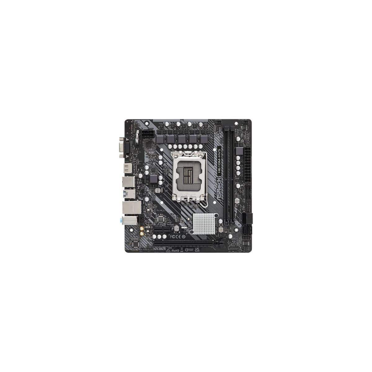 Motherboard Asrock Intel H610m-hvs S1700 12va Gen Motherboard Asrock Intel H610m-hvs S1700 12va Gen