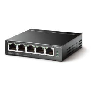 Switch TP-LINK TL-SF1005LP 5 Puertos 10/100 4 POE Metálica