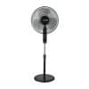 Ventilador de Pie James Negro 3 Velocidades 50w VP 170 BK