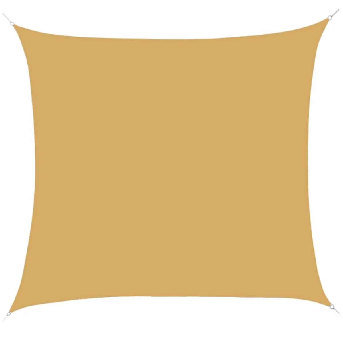 Malla Toldo Vela Alta Calidad 8 x 8 metros Uv 98% Beige