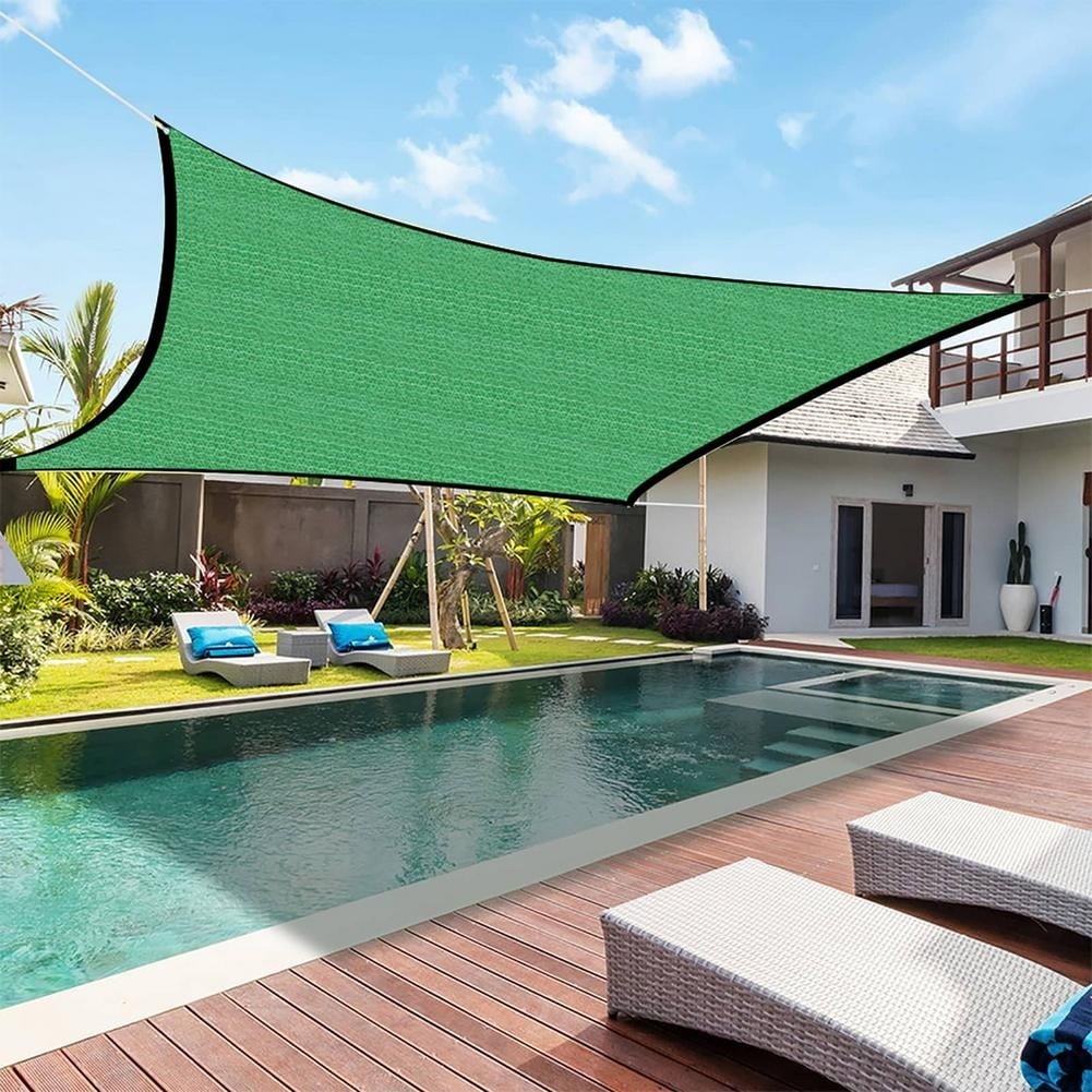 Malla Toldo Vela Alta Calidad 8 x 9 metros Uv 98% Verde