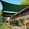 Malla Toldo Vela Alta Calidad 8 x 9 metros Uv 98% Verde