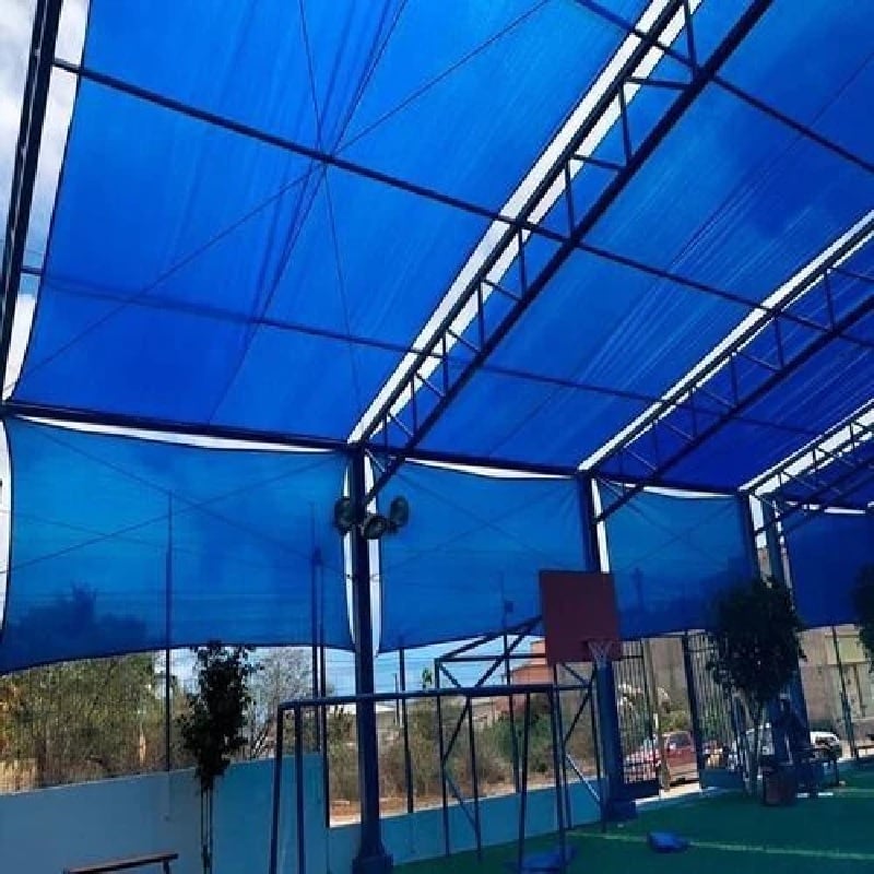 Malla Toldo Vela Alta Calidad 9 x 3 metros Filtro Uv98% Azul