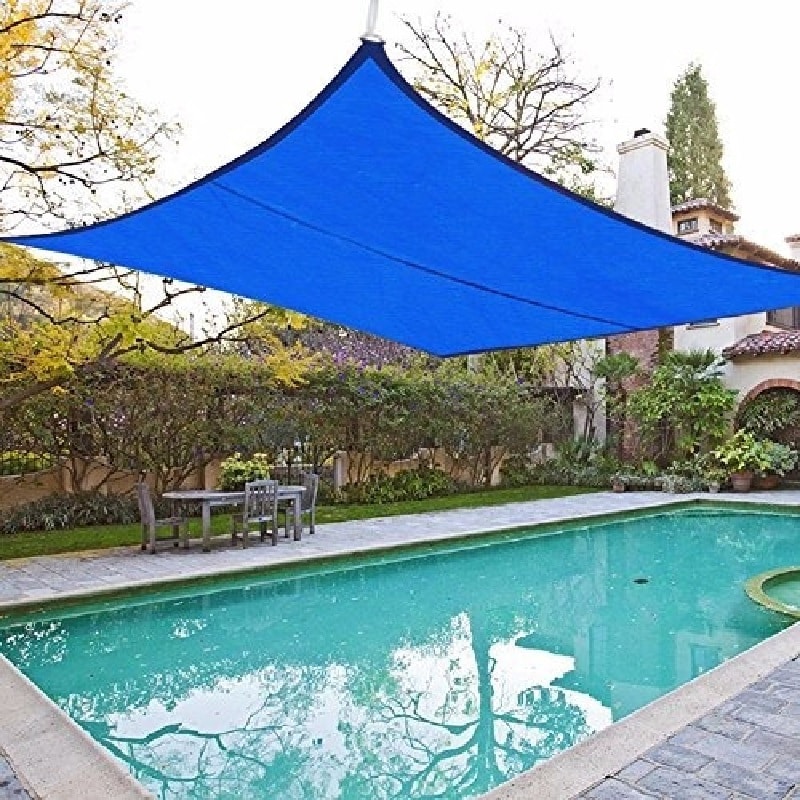 Toldo Vela Sombra viento y granizo Uv -2*2 Mts Cuadrado Azul Toldo Vela Sombra viento y granizo Uv -2*2 Mts Cuadrado Azul