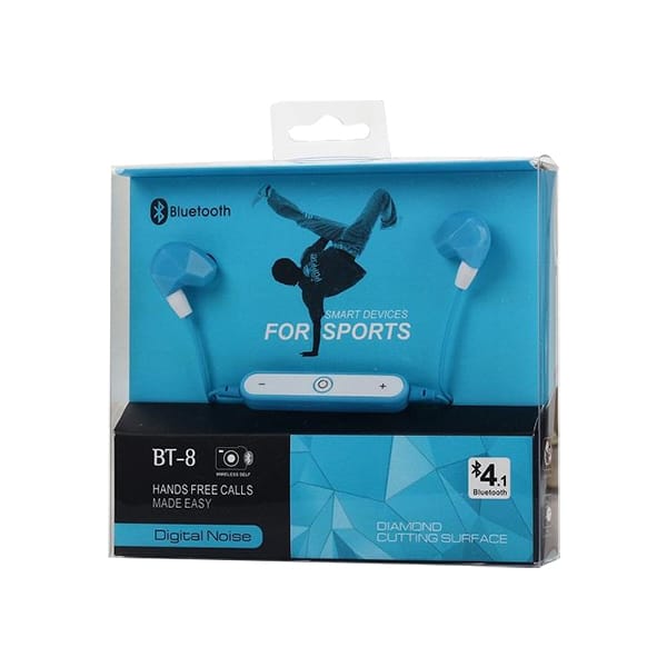 Auriculares Bluetooth para deportes Azul Auriculares Bluetooth para deportes Azul