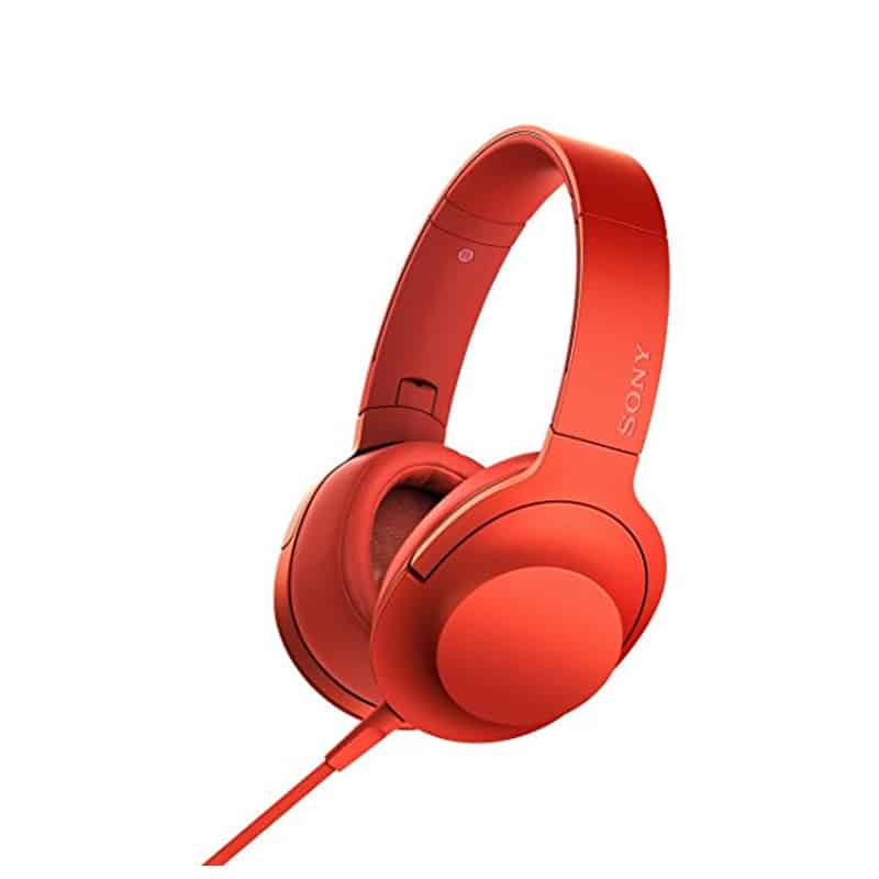 Auriculares Sony HI-RES MDR-100AAP Rojo Auriculares Sony HI-RES MDR-100AAP Rojo