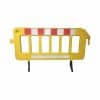 Barrera Plastica de seguridad Largo 1,95xAltura 1mt Amarillo
