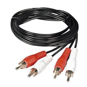 Cable Audio 2 RCA M/M 1,8m DRACMA