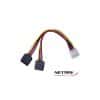 Cable SATA Alimentacion en Y Netmak
