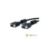 Cable VGA macho/macho 3,0 mts Ferrita - Techly