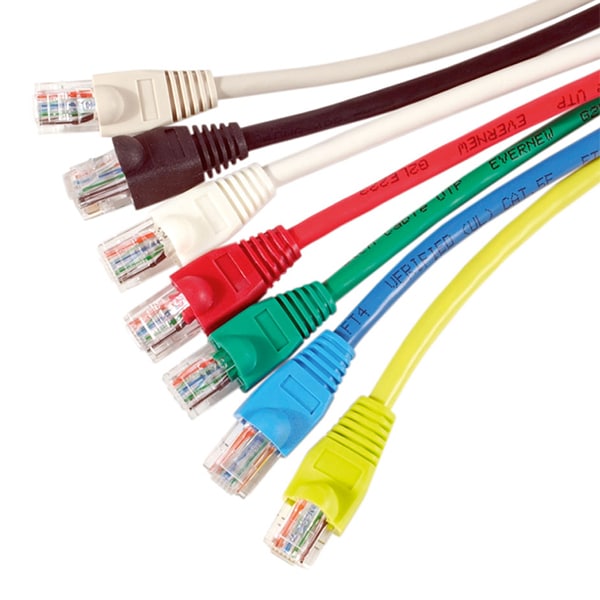 Cable de Red Patch Cat5e 2,13m Amarillo DRACMA Cable de Red Patch Cat5e 2,13m Amarillo DRACMA