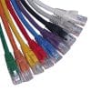 Cable de Red Patch Cat5e 2,13m Amarillo DRACMA