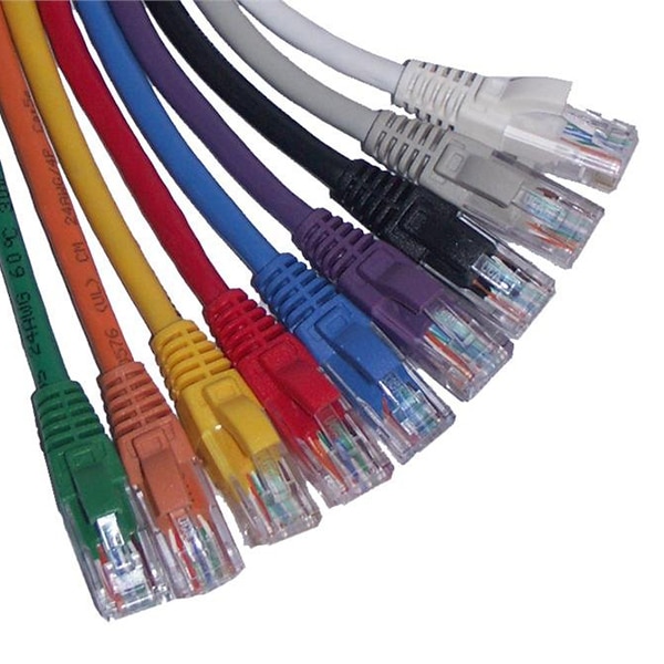 Cable de Red Patch Cat5e 2,13m Amarillo DRACMA Cable de Red Patch Cat5e 2,13m Amarillo DRACMA