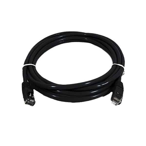 Cable de Red Patch Cat5e 2,13m Negro Blis DRACMA