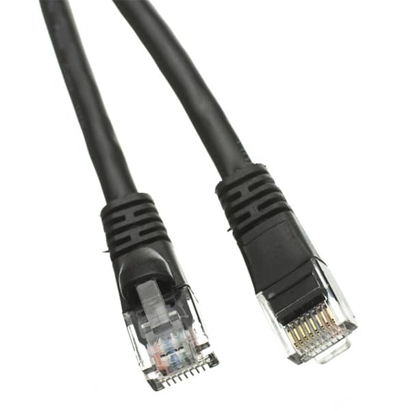 Cable de Red Patch Cat5e 2,13m Negro Blis DRACMA