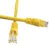 Cable de Red Patch Cat5e 7,62m Amarillo DRACMA