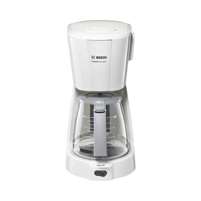 Cafetera de goteo "CompactClass blanca" 1100W-15 Tazas BOSCH Cafetera de goteo "CompactClass blanca" 1100W-15 Tazas BOSCH