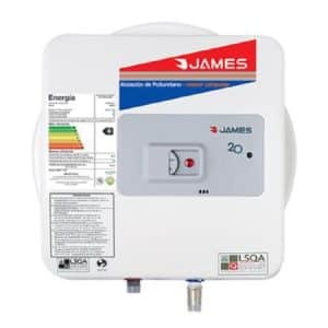 Calefon Termotanque James 20 Litros Prisma Acero Esmaltado
