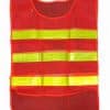 Chaleco De Seguridad Reflectivo calado con 3 cintas Moto
