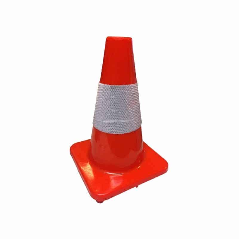 Cono Reflectivo Vial Semi Flexible 30cm - Seguridad Vial Cono Reflectivo Vial Semi Flexible 30cm - Seguridad Vial