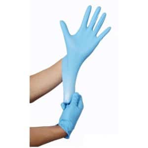 GUANTES NITRILO DESCARTABLES X 100 UNIDADES