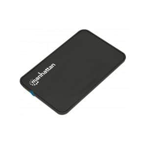 Gabinete 2,5" SATA - USB 2.0 Negro Manhattan