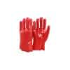 Guantes de pvc de 27cm rojo - Seguridad Laboral