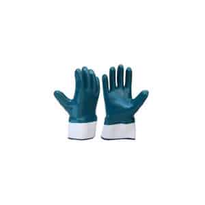 Guantes nitrilo puño lona - Seguridad Laboral