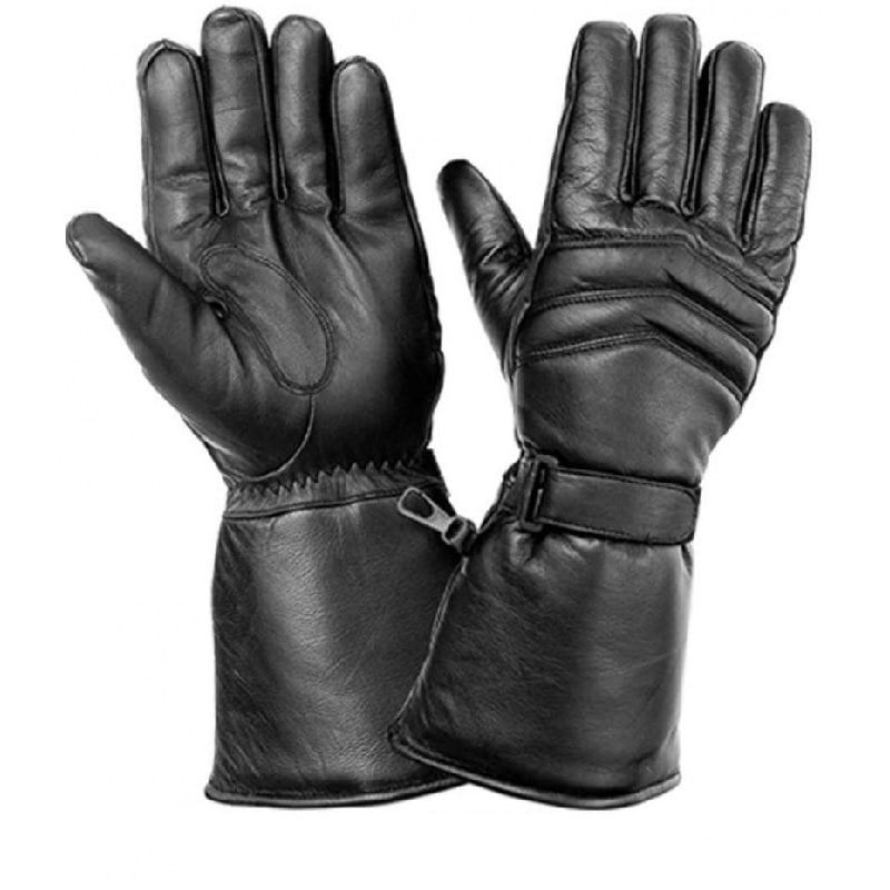 Guantes para moto de cuero invierno largo Guantes para moto de cuero invierno largo