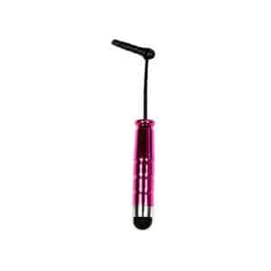 Lapiz Capacitivo p/Celular o Tablet Llavero universal Rosa