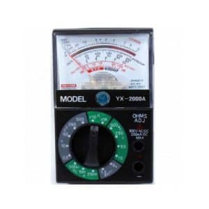MULTIMETRO ANALÓGICO 2Kohm/Volt YX2000