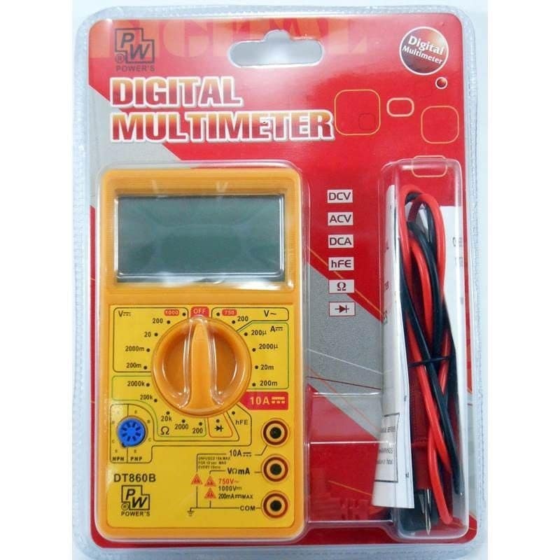 MULTIMETRO DIGITAL DISPLAY GRANDE DT860B MULTIMETRO DIGITAL DISPLAY GRANDE DT860B