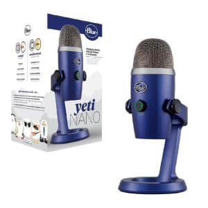 Microfono Logitech Yeti Nano azul