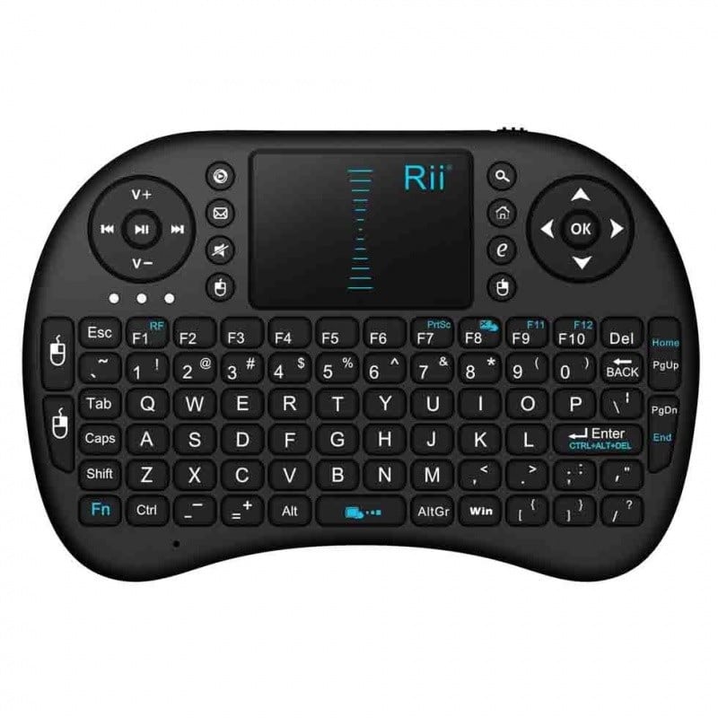Mini teclado inalambrico español c/Touchpad, tablet,tv,etc
