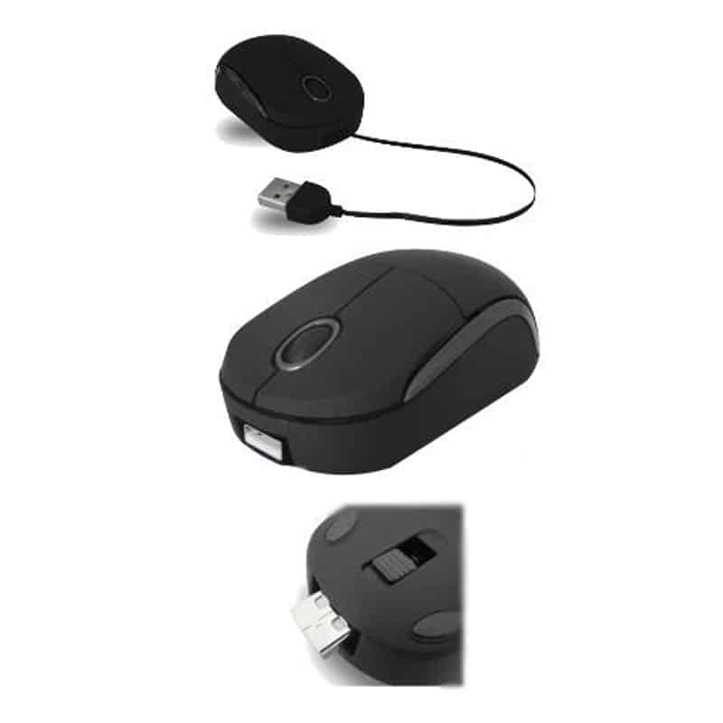 Mouse Optico Retractil Eurocase EUMO-P38 1200dpi Mouse Optico Retractil Eurocase EUMO-P38 1200dpi