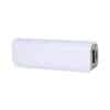 Power bank 2600 mah Blanco