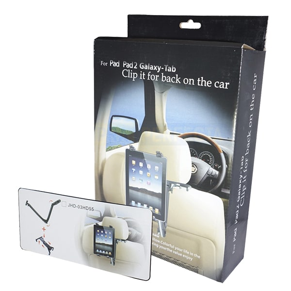 Soporte De Tablet Para Respaldo de Auto con Brazo Ipad 2 Auto