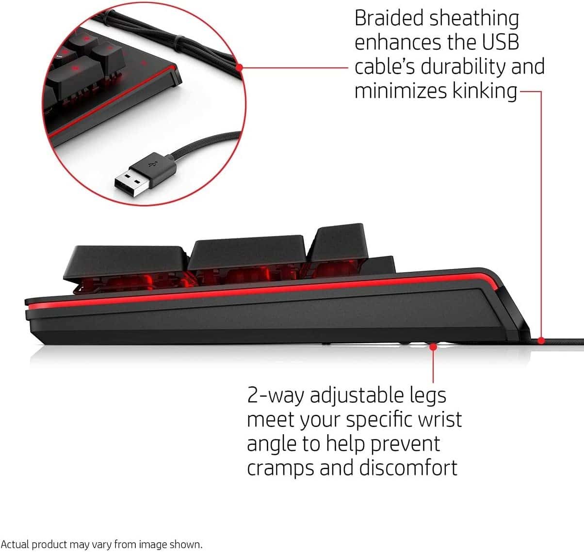 Teclado Gamer HP Mecánico Omen 1100 Ingles Gaming Teclado Gamer HP Mecánico Omen 1100 Ingles Gaming