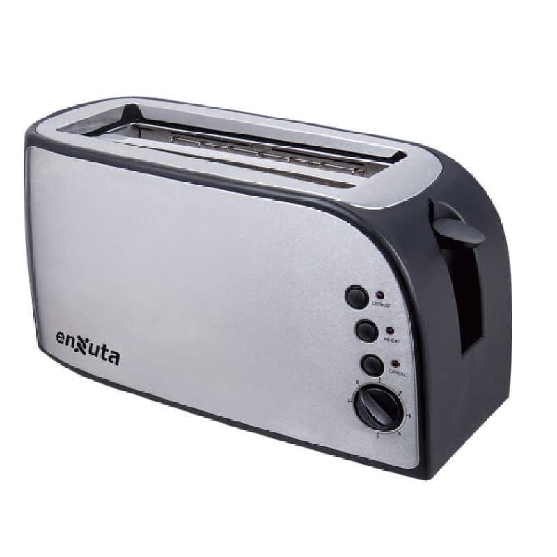 Tostadora Descongela y calienta 4 panes 1200-1500w - Enxuta