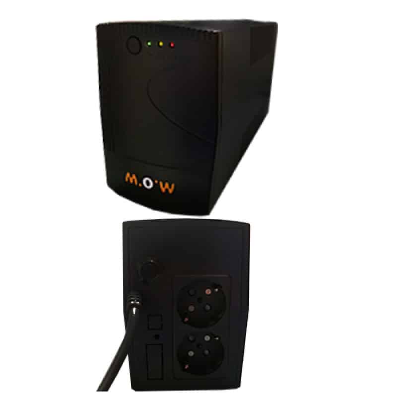 UPS MOW PLUS 850VA 220V 510W 60Hz Led Negro UPS MOW PLUS 850VA 220V 510W 60Hz Led Negro